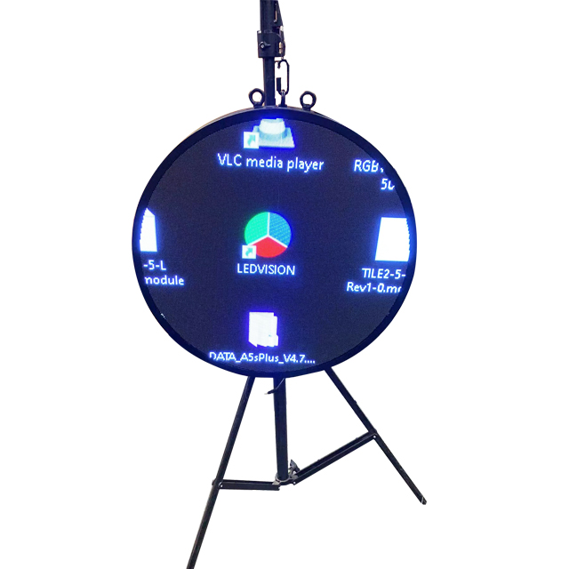 Mostrador de LED Circular 
